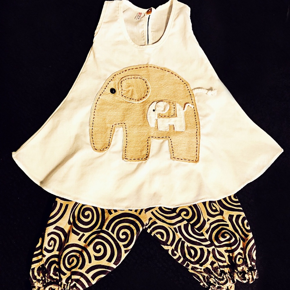 9-12 months Elephant clothes